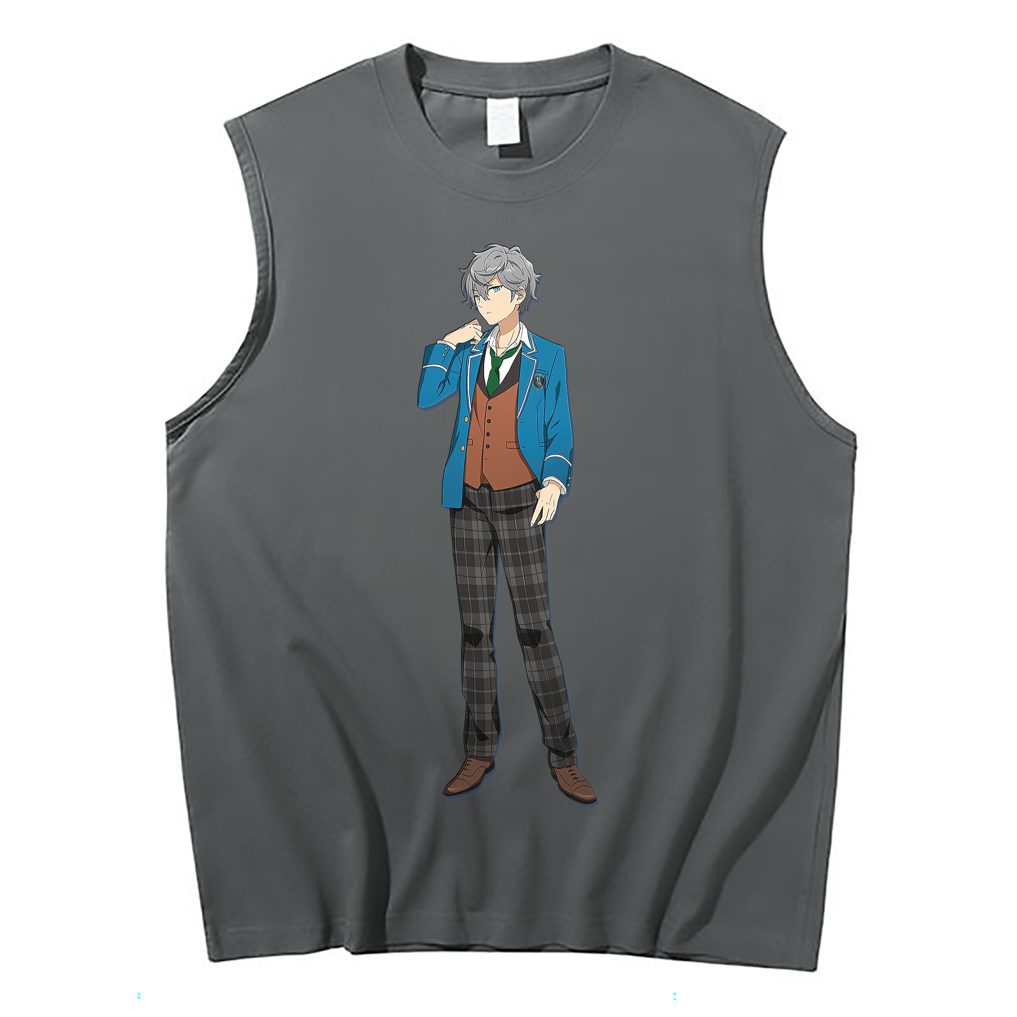 （画像用） あんさんぶるスターズ! Ensemble Stars コットン100％タンクトップ（フロントプリント）